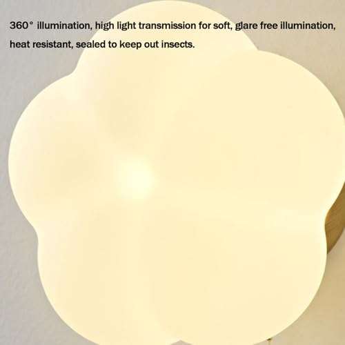 Moderna LED apliques de pared regulables con interruptor de cadena para iluminación interior 5