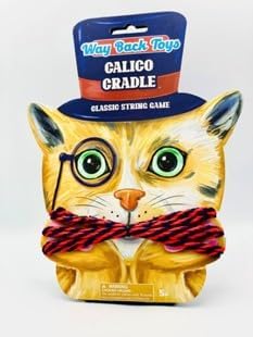 Continuum Games Way Back Toys Calico Cradle, Game of Steady Hands and Skill | for Ages 5 and up, Novelty Family Fun Game