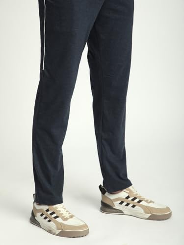 Image of MARK LEUTE Regular Fit Striped Track Pant for Men