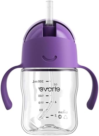 Amazon.com: Piifur Tritan Sippy Cup with Storage Lid for 6-18 Months
