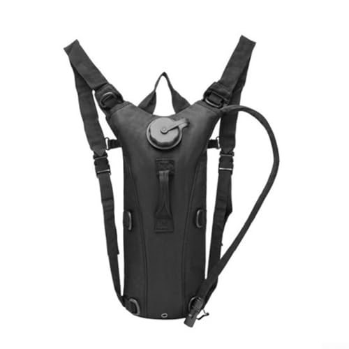 Para senderismo Essential 3L impermeable paquete de hidratación con vejiga extraíble para estilos de vida activos (negro)