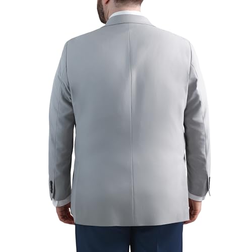 Image of Haggar Mens The Active Series Classic Fit Gabardine Blazer (Regular and Big and Tall Sizes)
