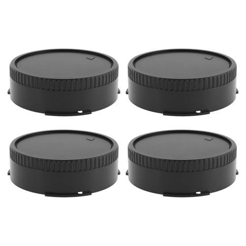 Be In Your Mind 4 Tapas Traseras de Repuesto para Lente de Cámara Compatible con Canon FD