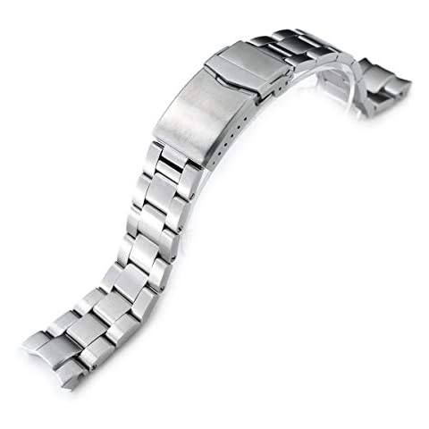 MiLTAT 20mm Super-O Boyer Watch Band compatible with Seiko Alpinist SARB017 SPB155 SBEJ005 Hamilton Khaki H70455733 Cover
