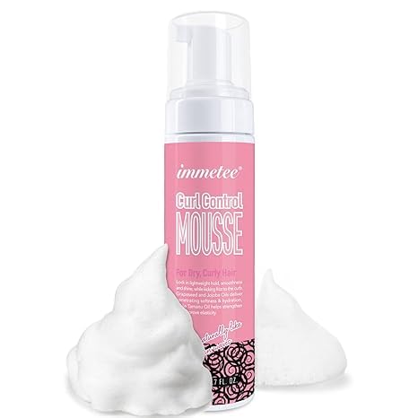 Sponsored Ad – Goreem Curl Control Mousse, Curl Mousse for Wavy Hair, Frizz Control Hair Style, No Residue, Frizz-Free, Thermal Protection, Smoothen Hair. 200ML/6.7FL OZ