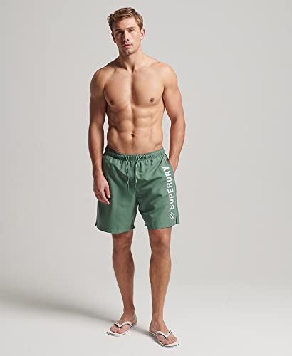 Maillot de bain slips homme Superdry classique pour la natation