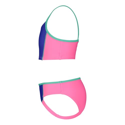Image of Under Armour Girls' Two Piece Bikini Swimsuit, UPF 50+ Sun Protection, Quick Drying Bathing Suit