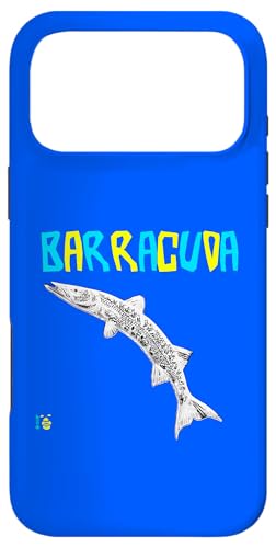 Funny Barracuda 2�F �C�G���[/�u���[ �X�}�z�P�[�X iPhone 17 Pro Max �p