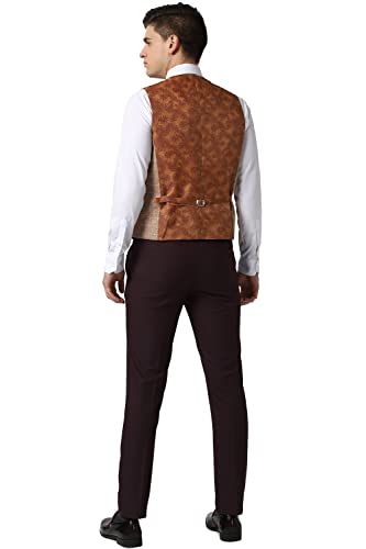 Image of Peter England Men's Polyester Blend Suit-Dress Set