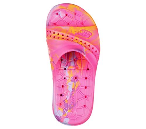 Skechers Boy's Foamies Hogan-Aqua Spurt Slide Sandal Sneaker3