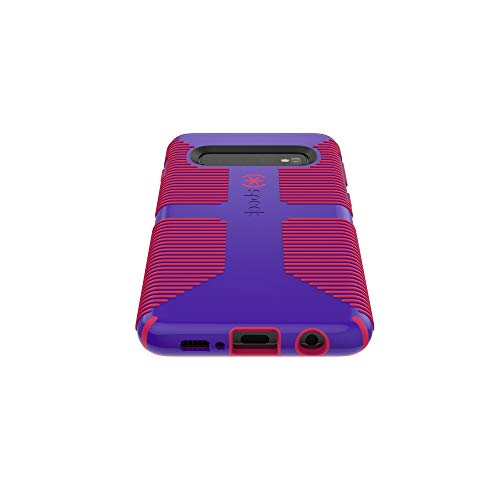 Speck Products Candyshell Grip Samsung Galaxy S10 Case, Ultraviolet Purple/Ruby Red #TOP5