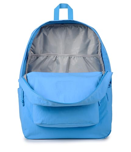 Image of JanSport Superbreak Plus FX Backpack - Work, Travel, or Laptop Bag with Water Bottle Pocket - Azul Blue