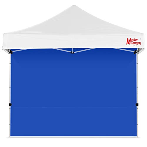 Image of MASTERCANOPY 8x8 Pop Up Canopy Sidewall Only 1-Pack Blue