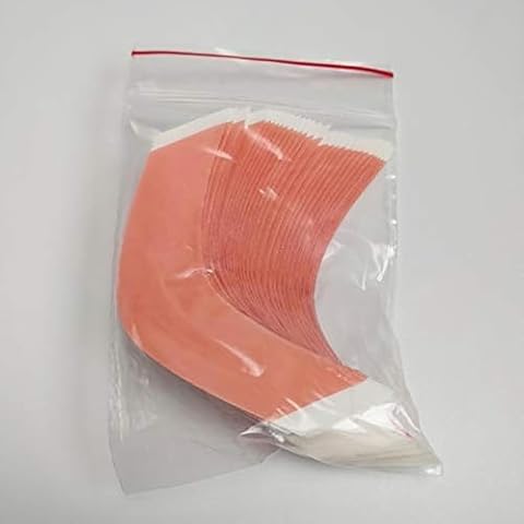 "DUO TAC" Double Sided Tapes Stickers Adhesive for Men Hair System Replacement Toupee Hair Extension Wig Bundles Hair Weave Closure Lace Frontal Contour A(36PCS x 1 Bag) Cover