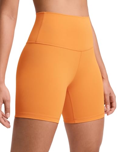 Image of CRZ YOGA Butterluxe Biker Shorts 6 inch | Extremely Soft, Gentle Compression, Yoga, High Waisted, for Women