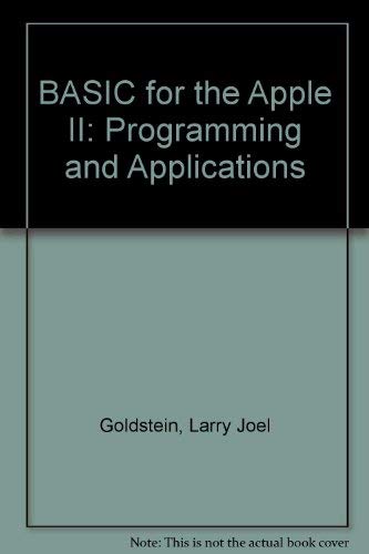 Buy BASIC for the Apple II: Programming and Applications Book Online at ...