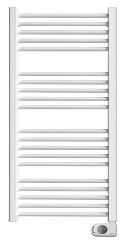 HJM Radiador Secatoallas Bajo Consumo NOOR, Programación 24/7, Turbo 2 Horas (750 W, blanco)