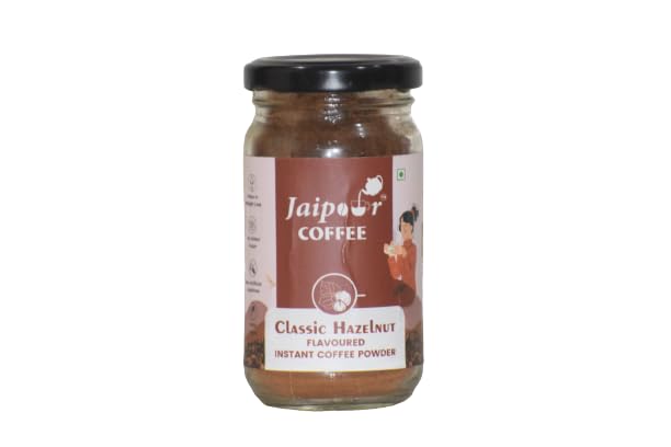 JAIPOUR COFFEE Hazelnut Flavoured Coffee Powder | Instant coffee | Flavour Coffee | Sugar free Powder | Arabica Beans | Hot & Cold Coffee | Flavoured Coffee | Preservative-Free | Finest coffee with Perfect Aroma | 60gm each (B09GVM9BD5) Amazon Price History, Amazon Price Tracker