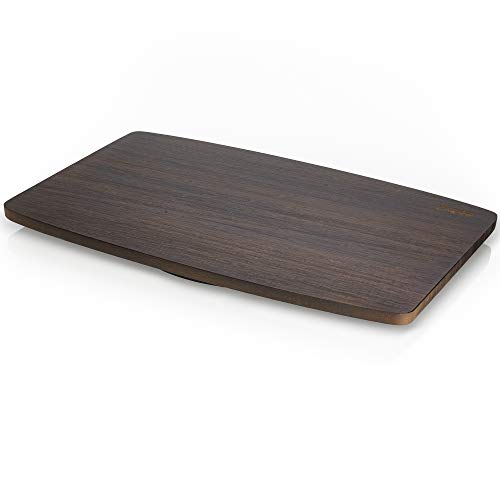 Prosumer's Choice Natural Bamboo TV Swivel Stand for LED/LCD TV, 21 inch Base