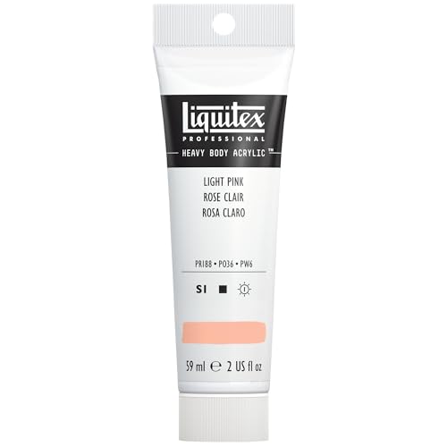 Image of Liquitex Professional Heavy Body Acrylic Paint, 2-oz (59ml) Tube, Light Pink