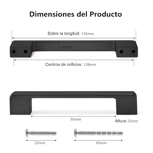 Jaladeras para puertas de cocina 17 Imagen adicional