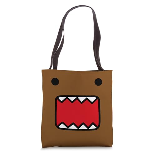 Official Domo-Kun Merchandise Y2K Era Fandom | Domo Face Tote Bag