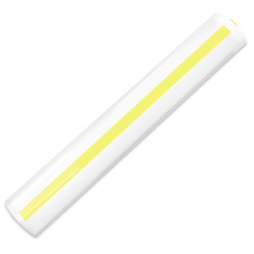 MAGDEPO 2X Bar Magnifying Ruler 6 with Guiding Line & Mini Line Magnifier with Clip for Reading Small Prints Bible Books Newspaper Documents Instructions