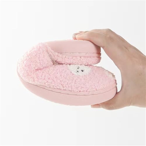 Image of Halloween Pumpkin Slippers for Womens Mens Cute Cartoon Slippers Plush Warm Memory Foam Shoes