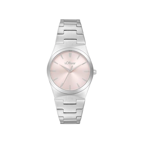 Montre femme s.Oliver argenté 2037709 : l'éclat parfait du bureau aux sorties entre amies