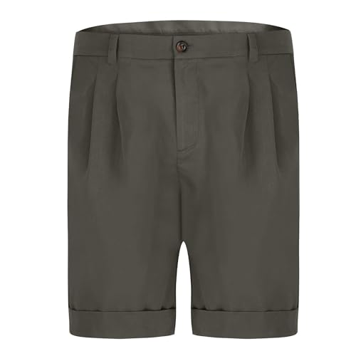 Short de algodón con bolsillos clásico para hombre miniatura 3