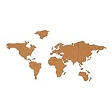 Tableau d'affichage en liège - il suffit d'arracher les bandes adhésives de chaque morceau de liège et de les coller directement sur le mur !, tableau d'affichage en liège