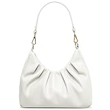 Shoulder Bags for Women, Cute Soft Small Clutch Purses,PU Leather Hobo Crossbody Tote Dumpling Bags with Pockets