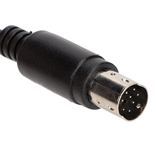 Cavo Seriale di Programmazione USB, Cavo di Frequenza di Scrittura Spina Mini DIN a 8 Pin Cavo di Programmazione USB Stabile per FT‑100D FT‑817 FT‑857 FT‑897 CT‑62, Spina Mini DIN a 8