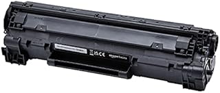 Amazon Basics Remanufactured Standard-Yield Toner Cartridge, Replacement for HP 85A, Standard, Black, Pack of 1