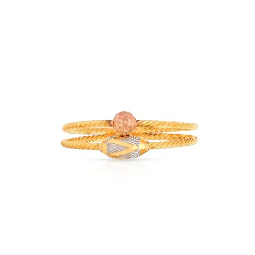 Malabar Gold & Diamonds Gold Ring for Women 22 K | Gold Ring for Women 22k Gold Pure | 22 Kt (916) BIS Hallmark Certified Pure Gold Ring for Birthday, Engagement, Anniversary &... - Image 3