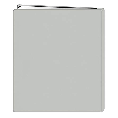 Pioneer FTM-811 8.5"x11" Family Treasures Deluxe Fabric Post Bound Scrapbook, Snow White - Image 2