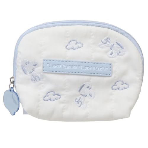 マリモクラフト SNOOPY スヌーピー ぬいぐるみシリーズ ティッシュポーチ ぬいぐるみ ホワイト 約W145×H105×D35mm SPCQ-452