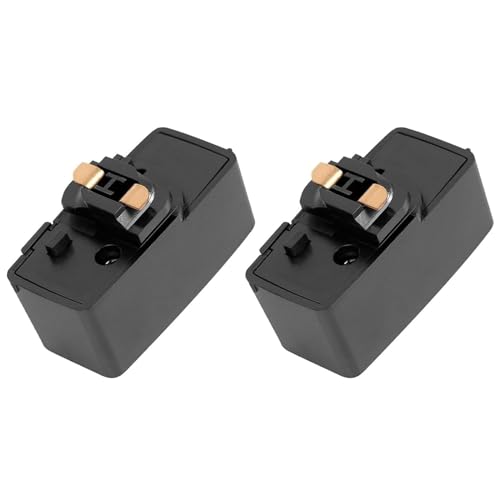 億兆堂 引掛シーリングプラグ ダクトレール用 取付簡単 配線ダクトレール用プラグ 工事不要 引掛シーリングボディ ライティングレール用抜止コンセント ライティングレール用 K-282-H【ブラック 2個入り】