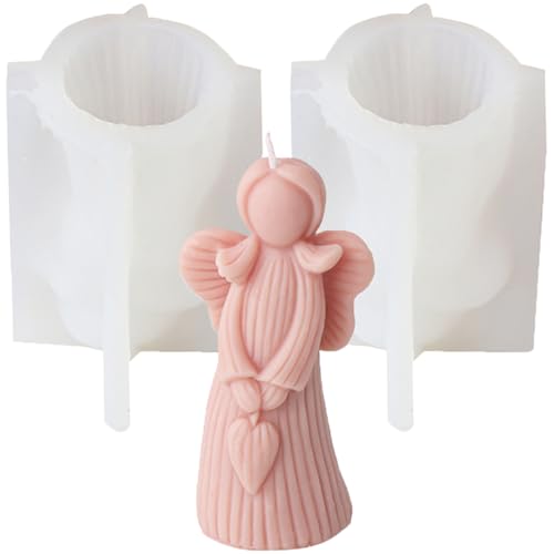 Silicone Candle molds (2pcs Angel Silicone Mold)