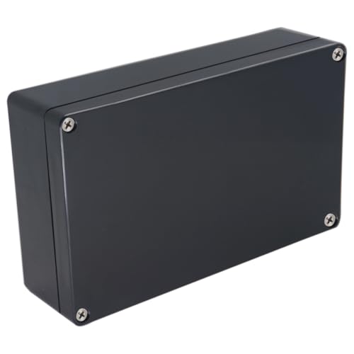 Raculety Project Box IP65 Waterproof Junction Box ABS Plastic Electrical Boxes DIY Electronic Project Case Power Enclosure 7.87x4.72x2.2 inch (200 x 120 x56 mm)