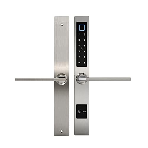 Serrure à code de carte RFID et empreinte digitale pour porte en aluminium - 3