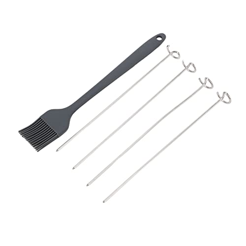 Rack de fritadeira retangular, grau alimentício, resistência a altas temperaturas, fácil de aço inox