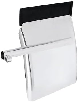 United Pacific 10702 Truck Quarter Fender, 24" x 18", Stainless Super Single