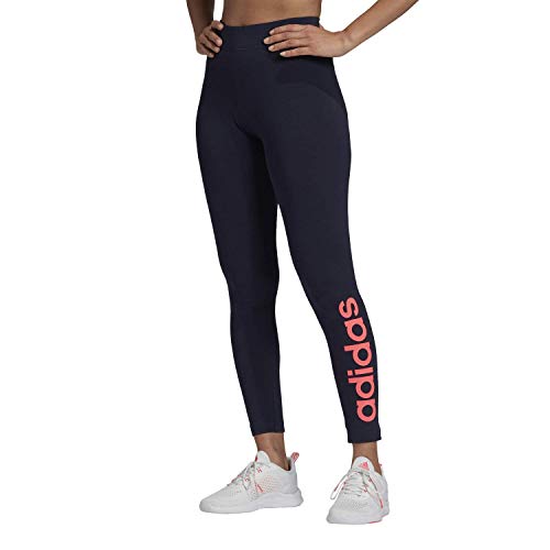 Image of adidas Womens Essentials High-Waisted Logo Leggings Legacy