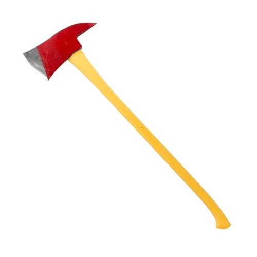 COUNCIL TOOL Pickhead Fire Axe - 6 lb Fireman's Axe with 36' Fiberglass Handle & Fire Engine Red...