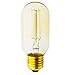 Produktbild Neues Produkt,T45 Vintage Retro Edison Glühbirne Globe Glühlampe (40W, E27, 220V) Warmweiß Filament Fadenlampe Ideal für Nostalgie und Antik Beleuchtung (Typ: A)