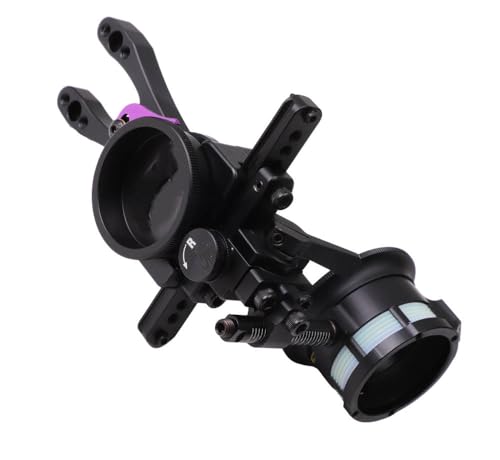 KTGCOZS Pack of 1 Compound Bow Sights 1Pins Sight 4X 6X 8X Lens Set for Hunting Target Shooting Archery Accessories (8X 1Set)