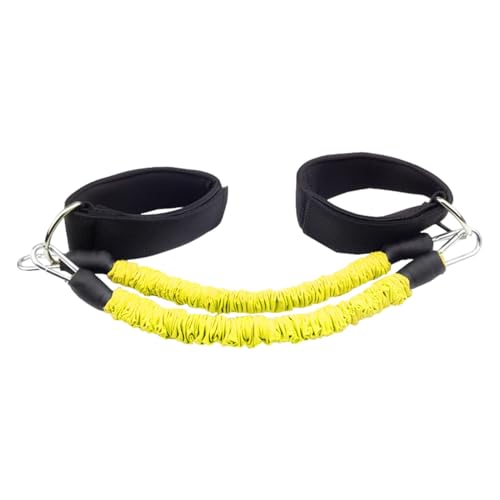 Resistance Bands For Legs   Adjustable Resistance For Leg Shaping | Exercise Bands With Shock Proof Foam Padding Cotton Wrapping | Women Men Taewondo Fitness Home Gym Workout Ankle Leg Training 20 80