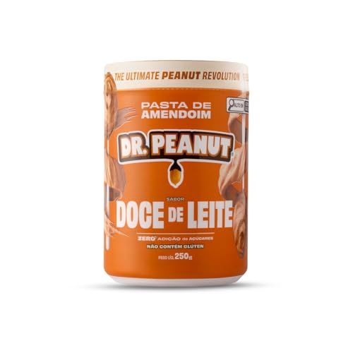 Dr. Peanut Pasta de Amendoim Sabor Doce de Leite - Pote 250g