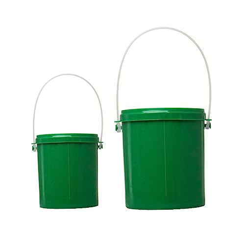 KESYOO 2Pcs Breathable Fishing Bait Bucket Durable Worm Container for Live Maggots Shrimp Storage for Fishing Enthusiasts